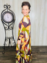 Smiles & Fall Abstract Dress