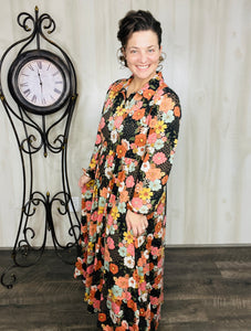 Kaylee Collared Flower Power Dress