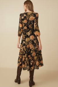 Black & Roses Dress