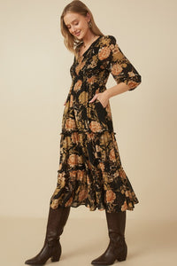 Black & Roses Dress