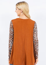 Calandra Leopard & Rust Tunic