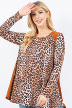 Calandra Leopard & Rust Tunic