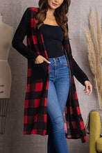 Buffalo Plaid Vest Style- White or Red