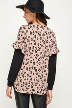 Layered & Cute Leopard Top