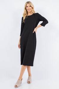 Joy Layering Dress-Black