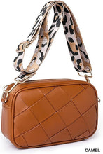 Leopard Strap Crossbody Bag