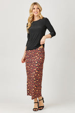 Amy Brown Leopard Pencil Skirt-Regular & Plus