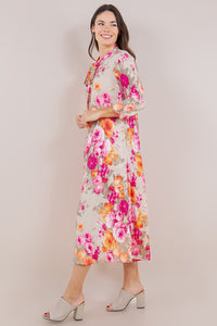 Brenda Bow Vintage Floral Dress