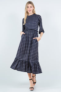 Polkadot Love Dress- Red, Navy or Black