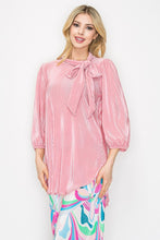 Bethany Bodre Bow Tie Top- Rose or Lavender