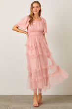 Dreaming Princess Maxi Dress- Pink