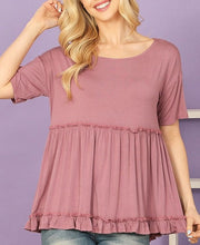 The Good & The Comfy Top- Black, Hot Pink or Mauve