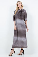 Suzanne Ombre Charcoal Dress