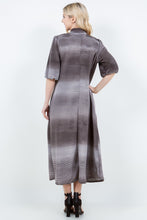 Suzanne Ombre Charcoal Dress