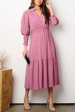 Vintage & Polkadot Dress- Blue or Mauve