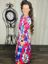 Tonya Tiered Dress-Colorful Dreams