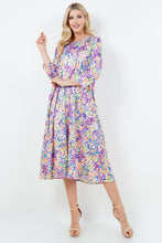 Brenda Wildflower Dress- Purple