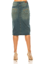 Rita Vintage Wash Jean Skirt