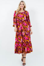 Hannah Fall Floral Dress