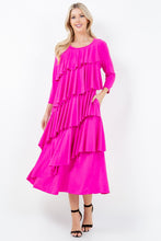 Sicily Ruffled Layered Dress