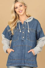 Comfy & Cool Denim Hoodie