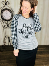 "Merry Christmas Y'all" Top