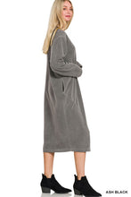 Soft Fleece Sweatshirt Dress