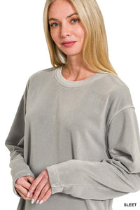 Soft Fleece Sweatshirt Dress