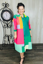 Nina Fashion Blazer- Black/Coral, Pink/Yellow or Green/Pink