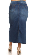 Debbie Long Jean Skirt- Medium Wash