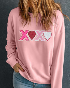 XOXO Heart Sweatshirt