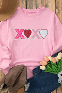 XOXO Heart Sweatshirt