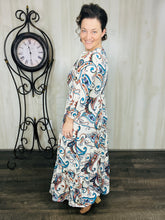 Sarah Cream & Paisley Dress