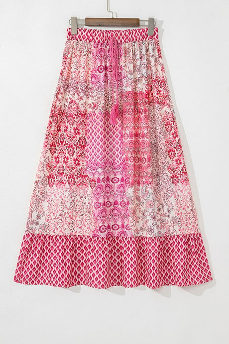 Pretty In Pink Maxi Skirt