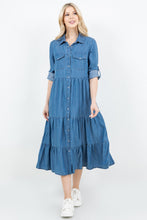 Kristen Chambray & Snaps Dress