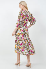 Kara Ivory & Floral Dress
