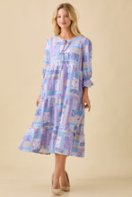 Trish Bow Front Dress- Lilac