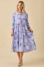 Trish Bow Front Dress- Lilac
