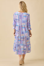 Trish Bow Front Dress- Lilac