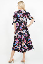 Regina Black & Paisley Dress