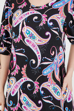 Regina Black & Paisley Dress