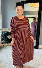 PREORDER: Everyday Style Dress- Burgundy