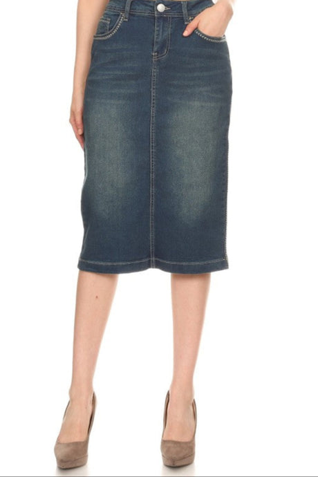 Jamie Vintage Wash Skirt