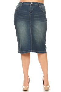 Jamie Vintage Wash Skirt