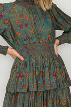 Ruffles & Class Dress- Green