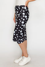 Tiffany Athletic/Swim Skirt- Black & White