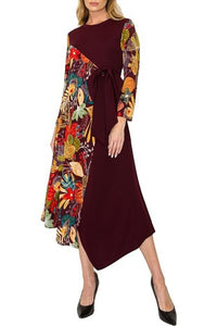 Autumn With a Bow Dress