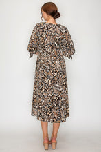 Miss Regina Animal Print Dress