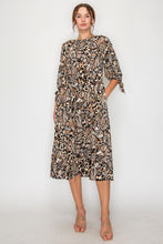 Miss Regina Animal Print Dress