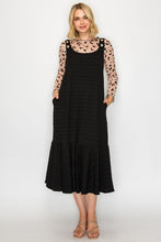 Lenora Textured Jumper- Black